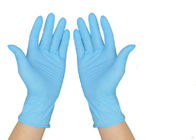 Сместите устойчивые голубые устранимые перчатки, деятельность стерильных перчаток нитрила гибкая поставщик