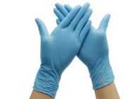 Сместите устойчивые голубые устранимые перчатки, деятельность стерильных перчаток нитрила гибкая поставщик