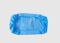 Голубые простыни цвета не сплетенные устранимые определяют размер 110 * 220КМ для кровати/растяжителя поставщик