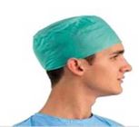 Крышки латекса свободные устранимые хирургические, устранимые шляпы операционной с зашитой резинкой поставщик