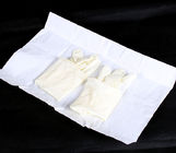 Поверхность защитного медицинского стерильного латекса перчаток рассмотрения материальная микро- текстурированная поставщик