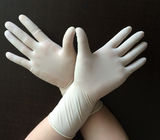Перчатки покрытия полимера устранимые стерильные, длинное утверждение НАСТОЛЬКО 13485 перчаток латекса руки поставщик