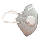 Анти- загрязнение складывая лицевой щиток гермошлема маски ФФП2 устранимый не сплетенный с клапаном поставщик