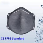 Устранимый респиратор фильтра углерода ФФП2, 4 курсирует устранимый респиратор от пыли поставщик